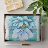 カラフルアンティークスタンプアートティッシュペーパー 薄葉紙 (ギフト)