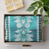 カラフルアンティークスタンプアートティッシュペーパー 薄葉紙 (ギフト)