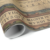 カラフルアンティークヴィンテージ世界地図 ラッピングペーパー (ロールコーナー)