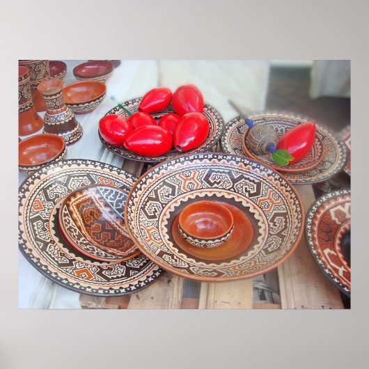 . .カラフルアーティザンフェアで陶芸 ポスター (正面)