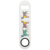 カラフルアートヤギ立ちデザイン スピード栓抜き (裏面)