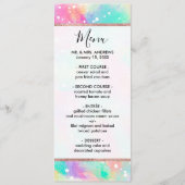 カラフルアート絵を描抽象芸術水玉模様 メニュー (正面)