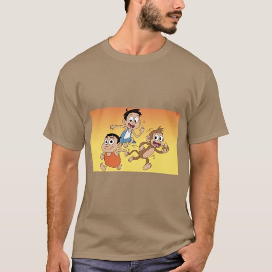 カラフルアートTシャツ Tシャツ (正面)