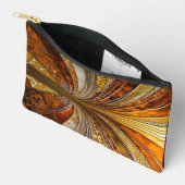 カラフルアールデコアクセサリーバッグ アクセサリーポーチ (見開き)