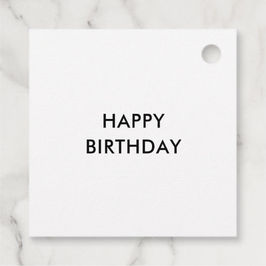 カラフルアールデコギフトラベル フェイバータグ (裏面)