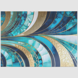 カラフルアールデコティッシュペーパー 薄葉紙