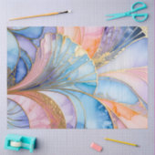 カラフルアールデコティッシュペーパー 薄葉紙 (クラフト)