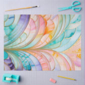 カラフルアールデコティッシュペーパー 薄葉紙 (クラフト)