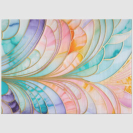 カラフルアールデコティッシュペーパー 薄葉紙