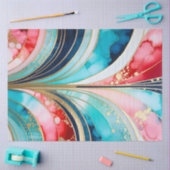 カラフルアールデコティッシュペーパー 薄葉紙 (クラフト)