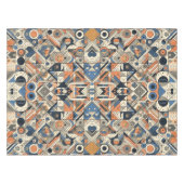 カラフルアールデコデザイン テーブルクロス (正面(横))