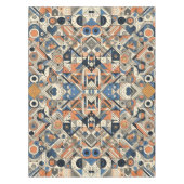 カラフルアールデコデザイン テーブルクロス (正面)