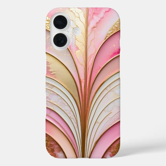 カラフルアールデコiPhoneケース Case-Mate iPhoneケース (裏面)