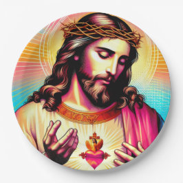 カラフルイエス紙プレート! ペーパープレート