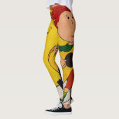 カラフルイエロー・ライブ・ミュージック レギンス (左)