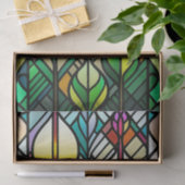 カラフルイラストレーションステンドグラス 薄葉紙 (ギフト)