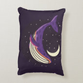 カラフルイラストレーションポートレート アクセントクッション (裏面(縦))