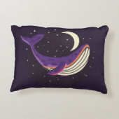 カラフルイラストレーションポートレート アクセントクッション (裏面)