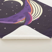 カラフルイラストレーションポートレート シェルパブランケット (3/4)