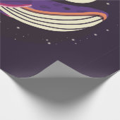 カラフルイラストレーションポートレート ラッピングペーパー (角)