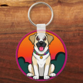 カラフルイラストレーション キーホルダー (正面)