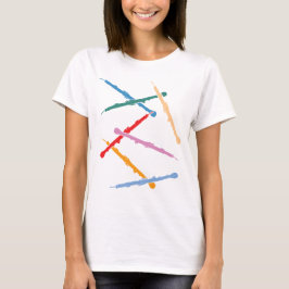 カラフルイングリッシュホルン Tシャツ