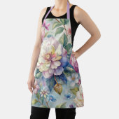 カラフルインスパイアヴィンテージ花 エプロン (インサイチュ)