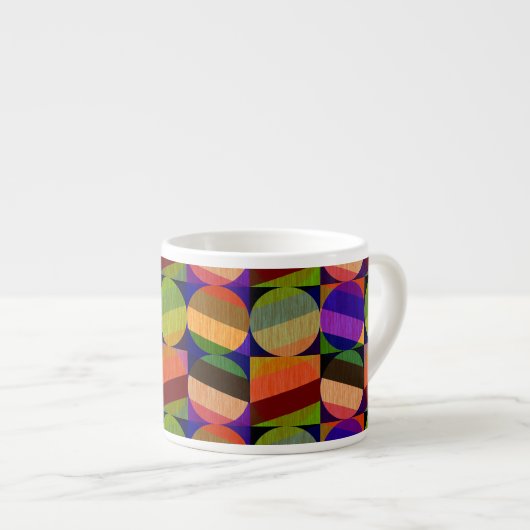 カラフルインスパイアヴィンテージ エスプレッソカップ (正面右)