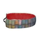 カラフルインターレースデザインから成るストライプ アスレチックヘッドバンド (左)