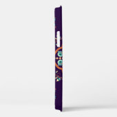 カラフルインディアンオーナメント、幾何縁ど。 Case-Mate iPhoneケース (裏面 / 右)