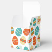 カラフルイースター卵のパターン世紀半モダンば フェイバーボックス (オープン)