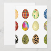 カラフルイースター シーズンカード (正面/裏面)