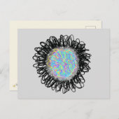 カラフルウィーブアートESS付きポータル2017年12月1日 ポストカード (正面/裏面)