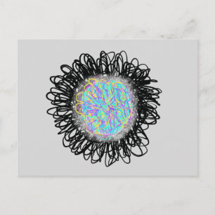 カラフルウィーブアートESS付きポータル2017年12月1日 ポストカード