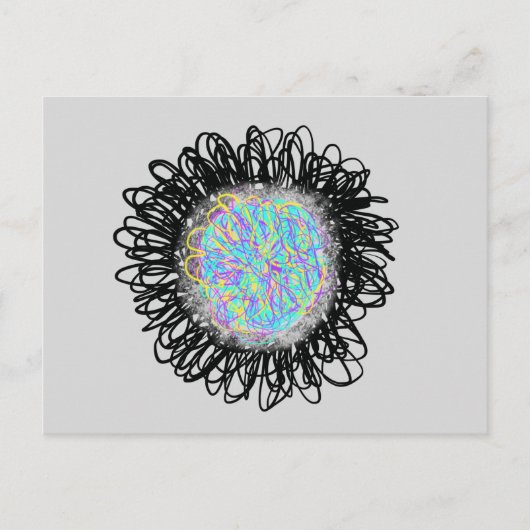 カラフルウィーブアートESS付きポータル2017年12月1日 ポストカード (正面)