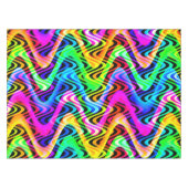 カラフルウェイブ テーブルクロス (正面(横))