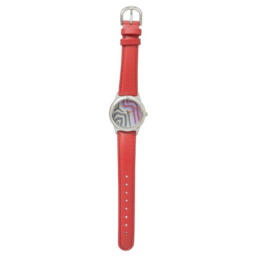 カラフルウェーブ時計 eWatch 腕時計 (フラット)