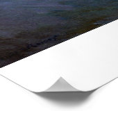 カラフルウォーターリリーインポンドバイクロードモネ ポスター (角)