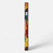 カラフルエクスプロージョン アルコールインク iPhoneケース (左側面)