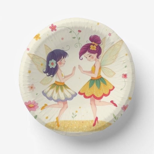 カラフルエコフレンドリー紙 ペーパーボウル (正面)