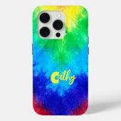 カラフルエレガントパーソナライズされたデザイン Case-Mate iPhoneケース (裏面)