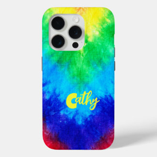 カラフルエレガントパーソナライズされたデザイン iPhone 15 PROケース