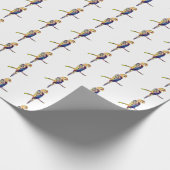 カラフルオウム包み紙 ラッピングペーパー (角)