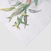 カラフルオウム熱帯水色 薄葉紙 (詳細)