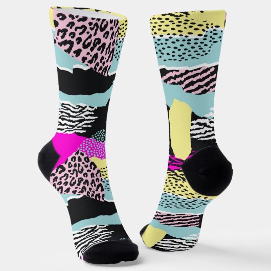 カラフルオーガニックファッション ソックス (傾斜あり)