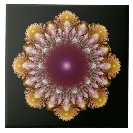 カラフルオーナメント タイル (正面)