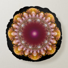 カラフルオーナメント ラウンドクッション