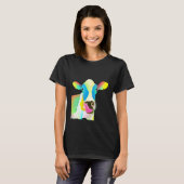 カラフルカウ Tシャツ (正面フル)