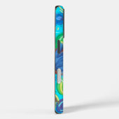 カラフルカエル レインボー ウォーター フォンケース Case-Mate iPhoneケース (裏面 / 右)