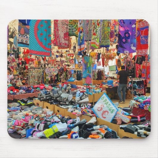 カラフルカオスサンタナフェアポルトガル マウスパッド (正面)